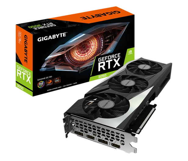 Gigabyte GeForce RTX 3050 GAMING OC 8GB GDDR6